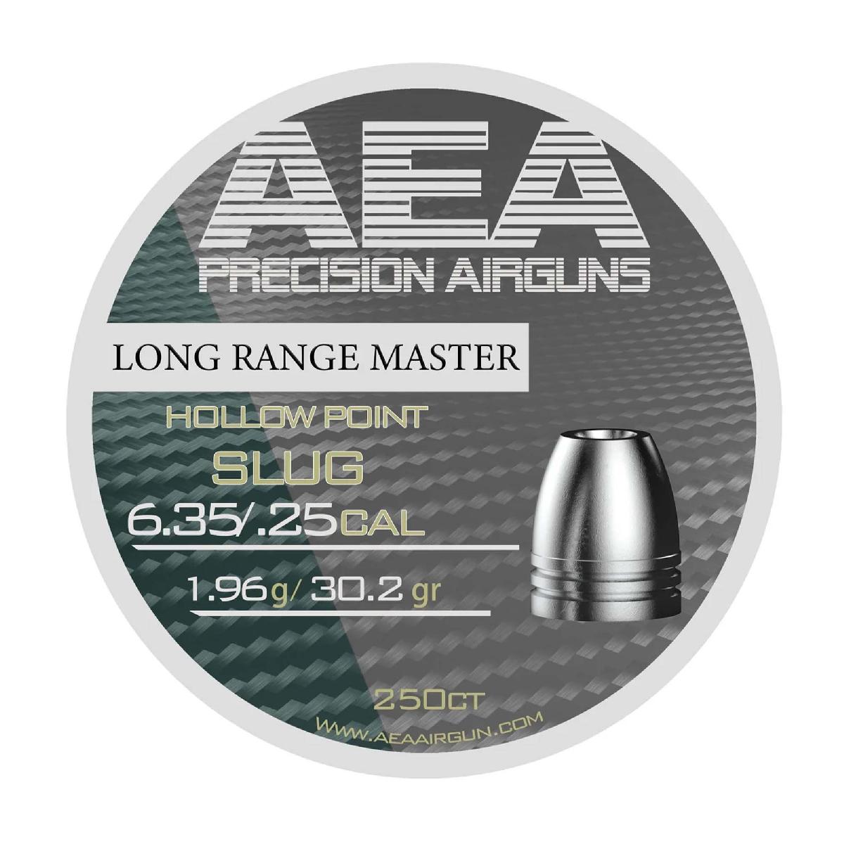 6,35mm Slug /  Longe Range Master Hollow Point / Gewicht ; 30,2 Grain  - 1,96 Gram  / 250 Stuks in Box-4022-a